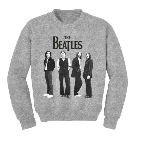 The Beatles Come Together rock Official Sweatshirt Pullover M NWT - Picture 3 of 3
